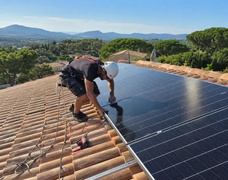 Installateur panneaux solaires Pechbonnieu — pose photovoltaïque sur toiture