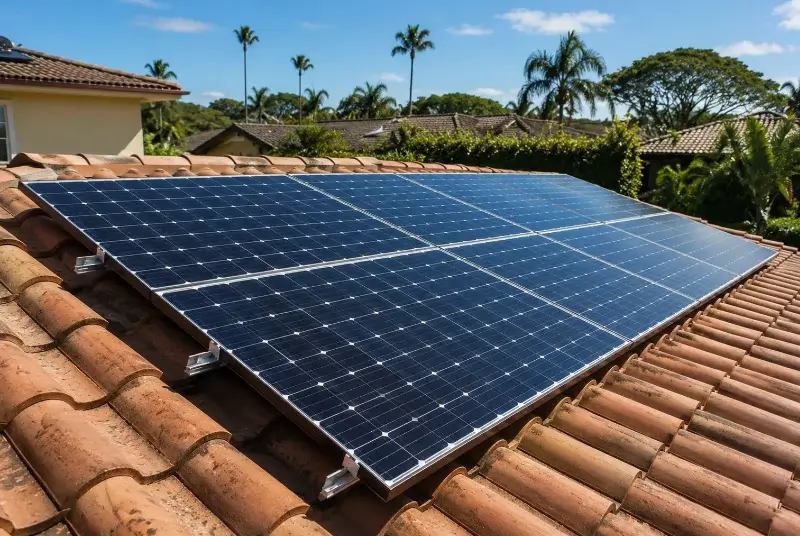 Installation de panneaux solaires à Pechbonnieu