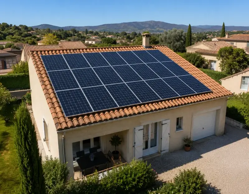 Prime à l'autoconsommation panneaux solaires Pechbonnieu — aide financière de l'État